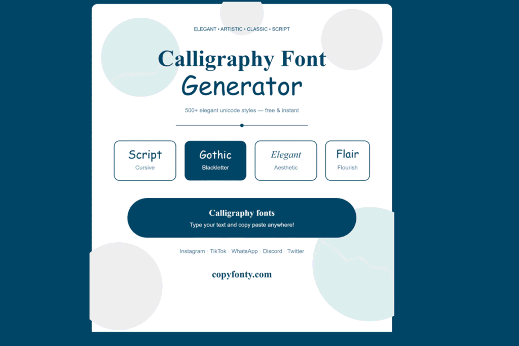 calligraphy font generator preview 1 1